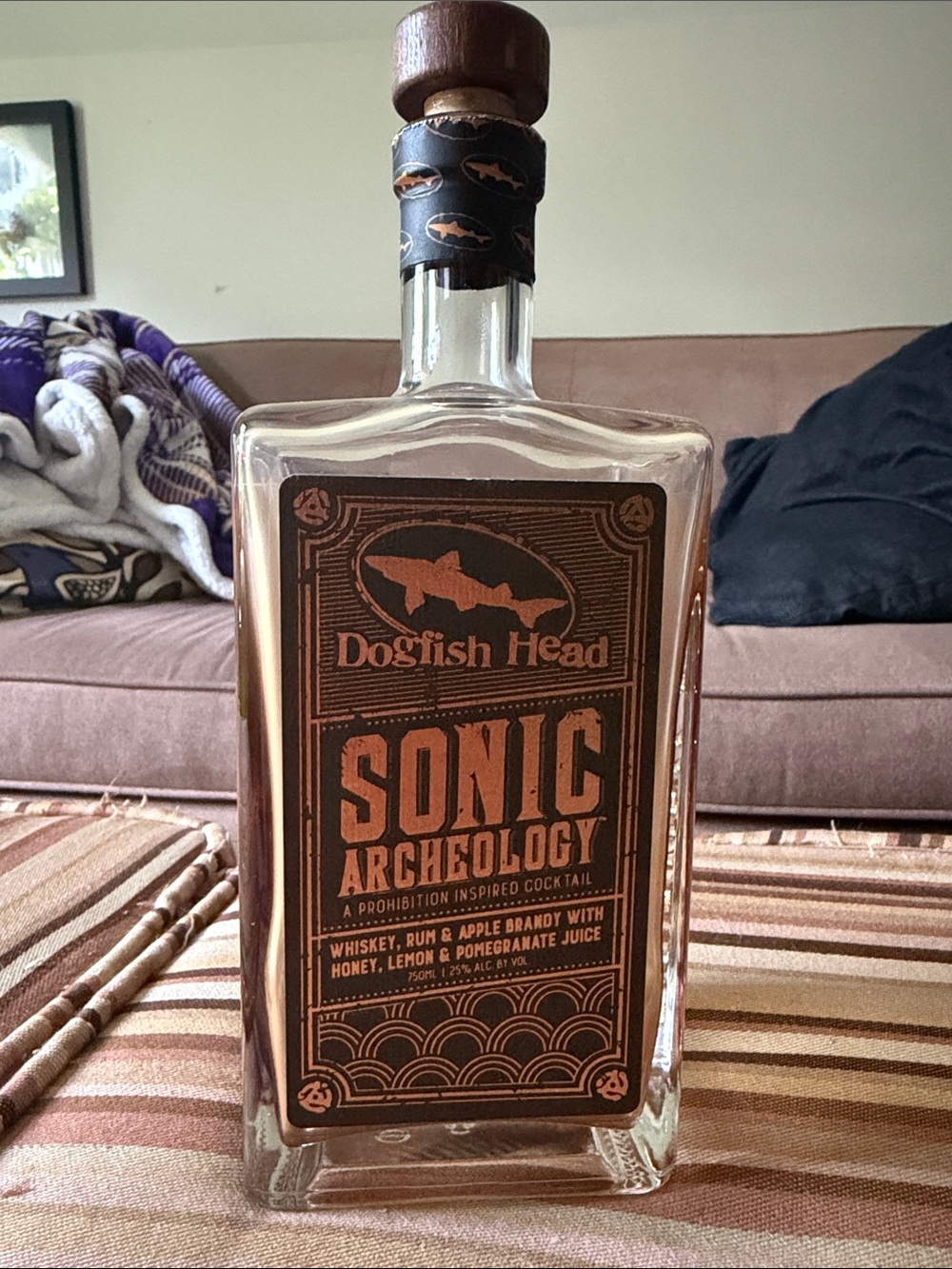 Sonic Archeology Cocktail Bottle -